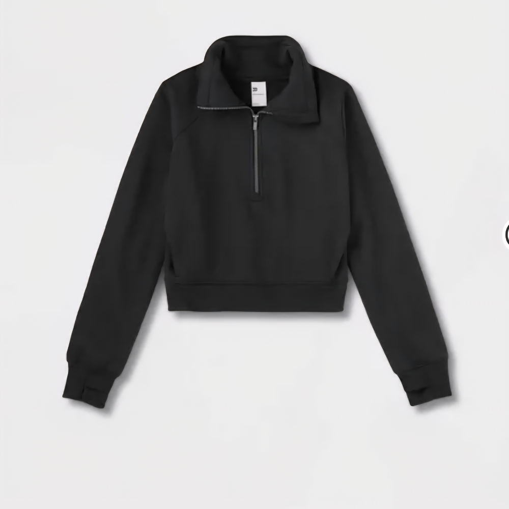 Women's Fleece Half Zip Pullover Sweatshirt - All In Motion